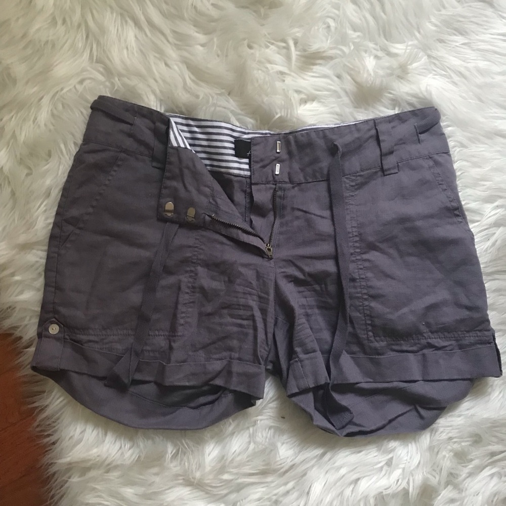 Purple Tie Shorts